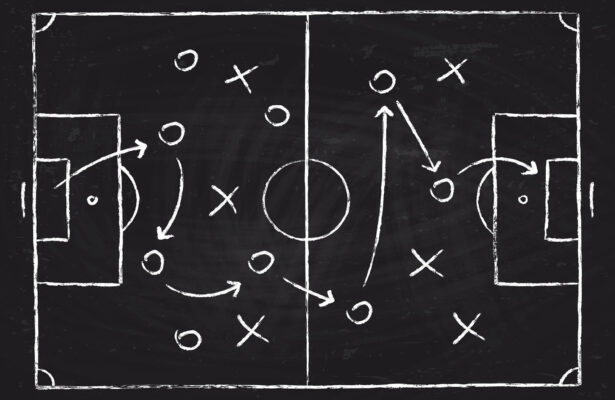 Thuật ngữ chiến thuật vị trí trên sân bóng 11 Sa bàn | F1sport